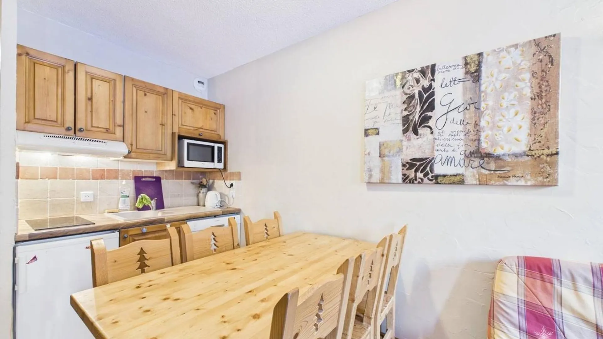 Appartement 2 Pieces Cabine - Centre Station, Wifi Gratuit, Proche Remontees Mecaniques Et Garderie - Fr-1-398-507 La Rosiere  Apartment
