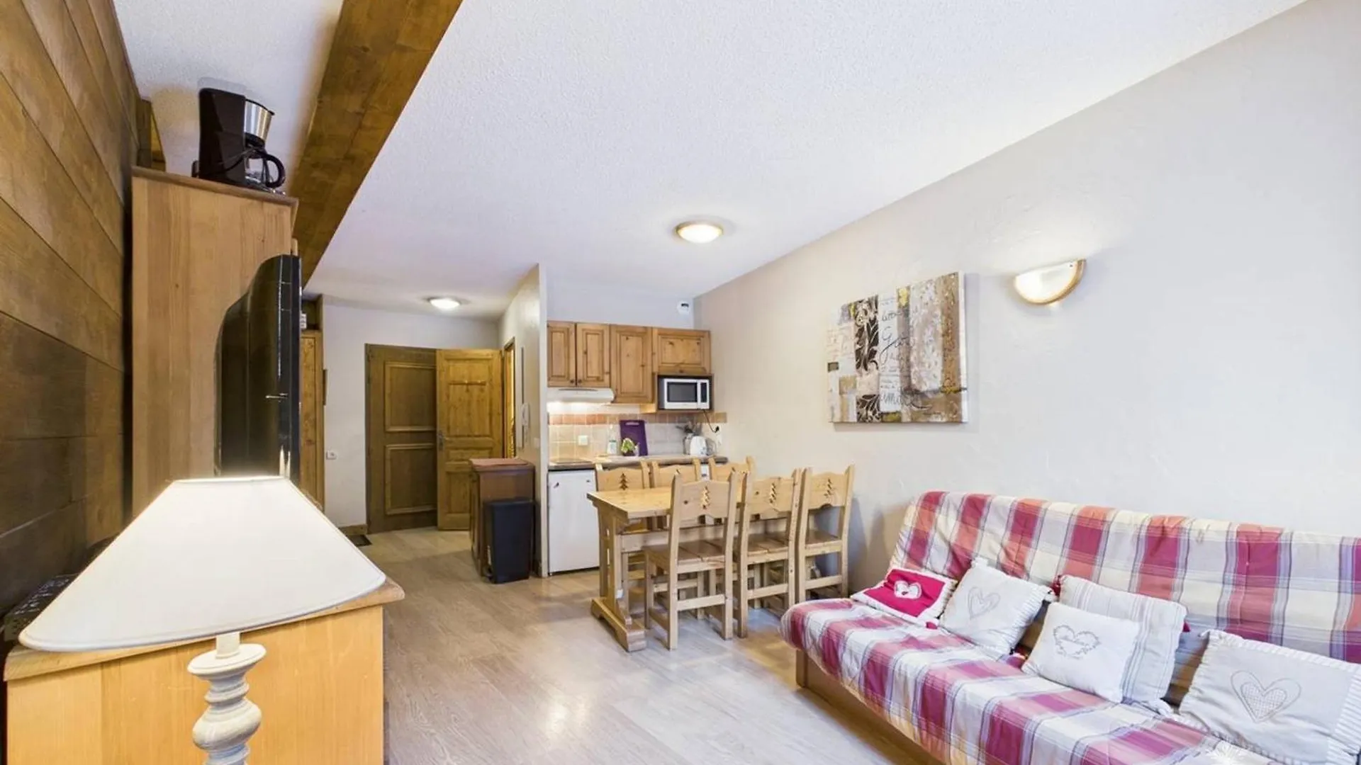 Appartement 2 Pieces Cabine - Centre Station, Wifi Gratuit, Proche Remontees Mecaniques Et Garderie - Fr-1-398-507 La Rosiere